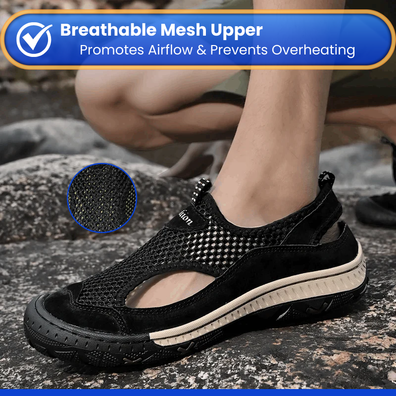 Mesh Comfort Sandals | FELDRIN