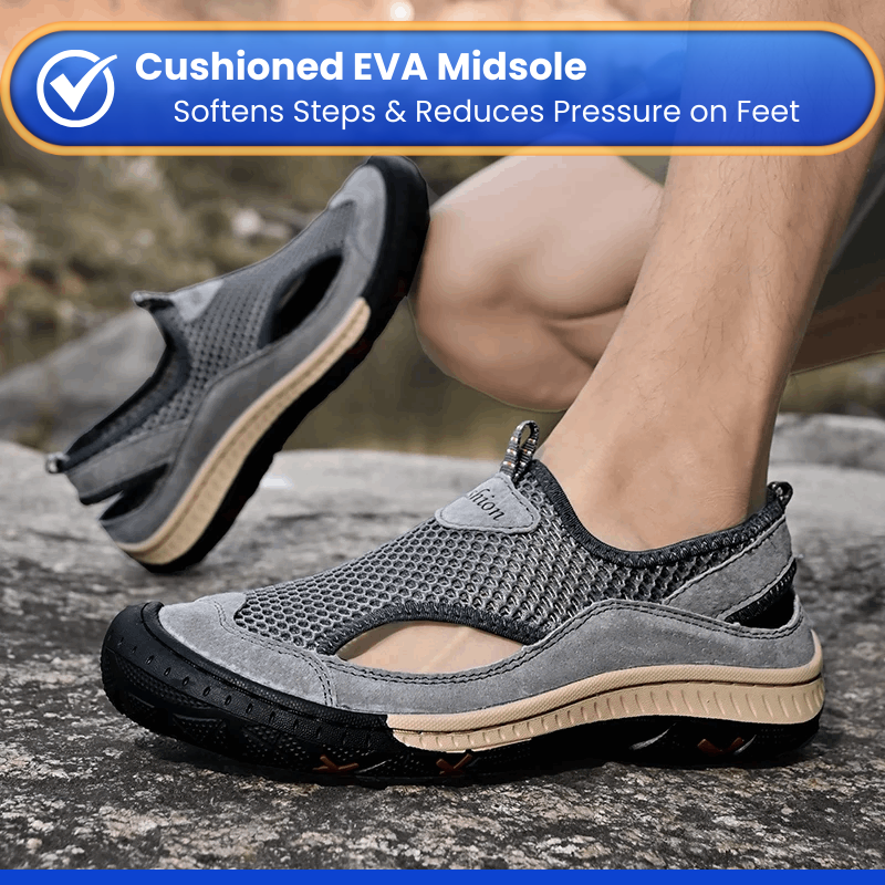 Mesh Comfort Sandals | FELDRIN