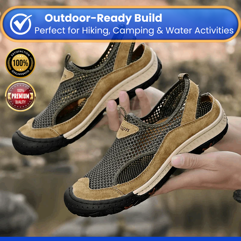 Mesh Comfort Sandals | FELDRIN