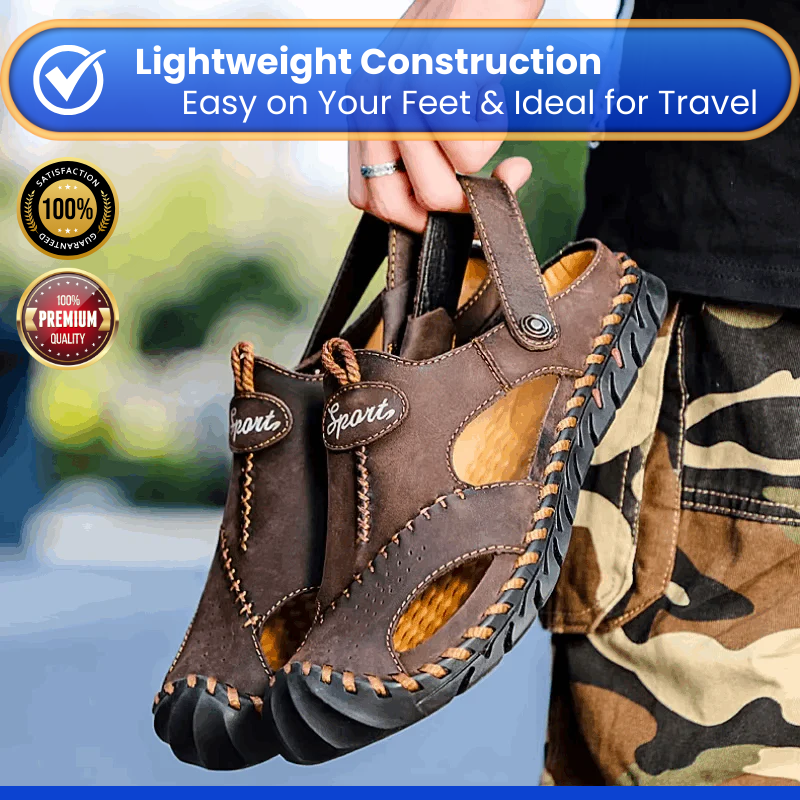 Genuine Leather Sandals | RAVIN