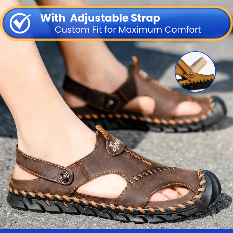 Genuine Leather Sandals | RAVIN