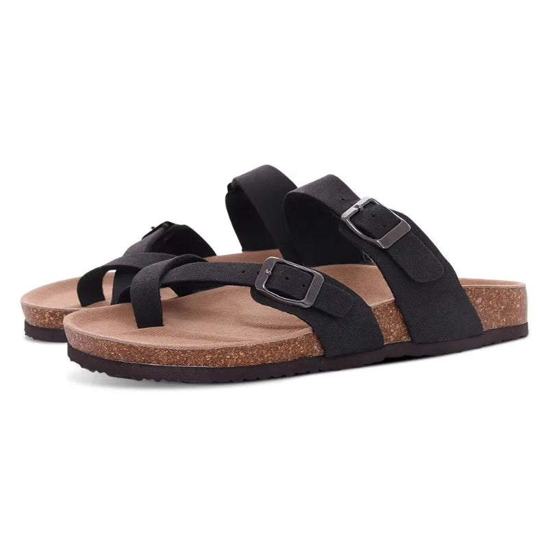 Casual Cork Slides | KYLIN