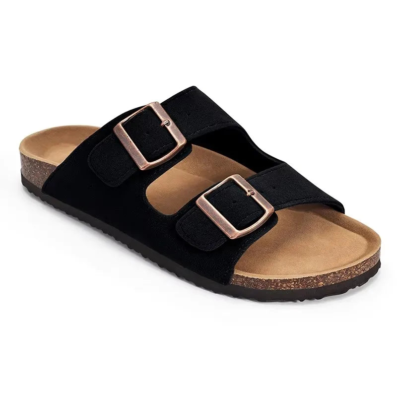 Casual Cork Slides | KYLIN