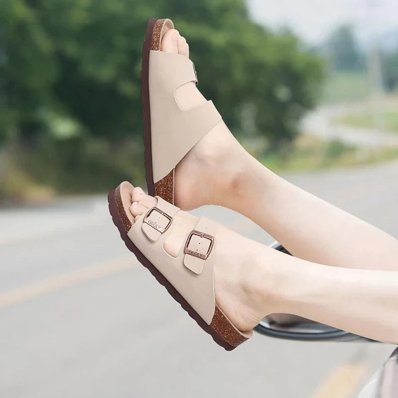 Beach Cork Slippers | TRAXEN