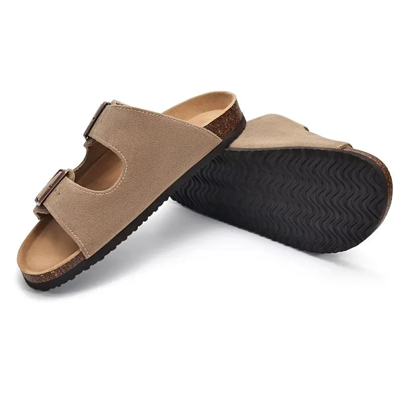 Casual Cork Slides | KYLIN