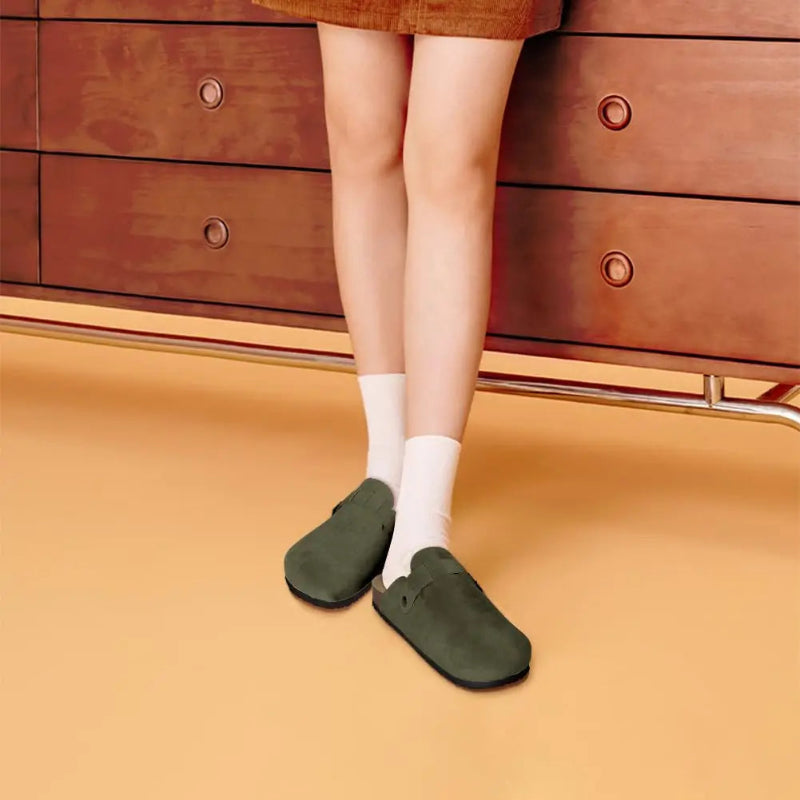 Cork Mule Sandals | DEXVIA