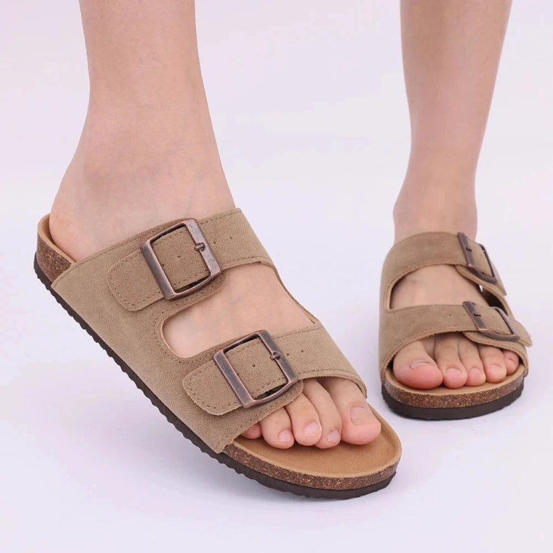 Casual Cork Slides | KYLIN