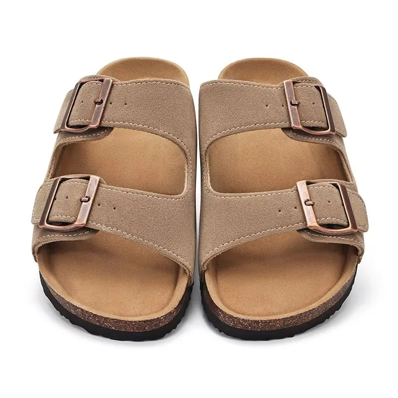 Casual Cork Slides | KYLIN