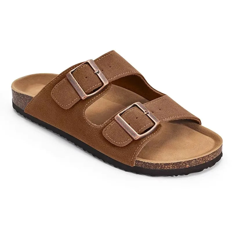 Casual Cork Slides | KYLIN