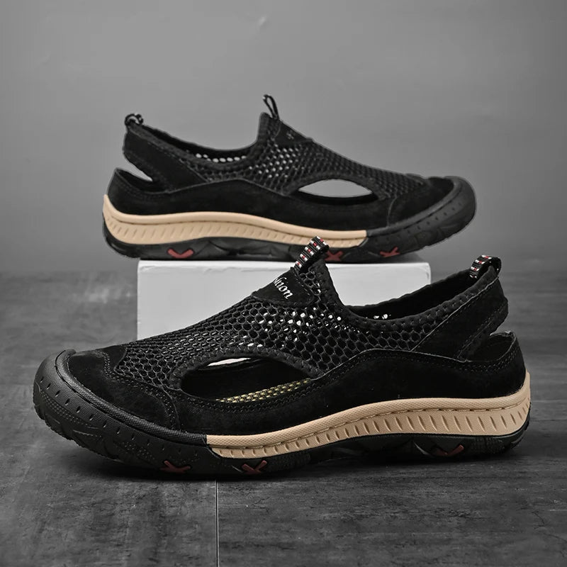 Mesh Comfort Sandals | FELDRIN