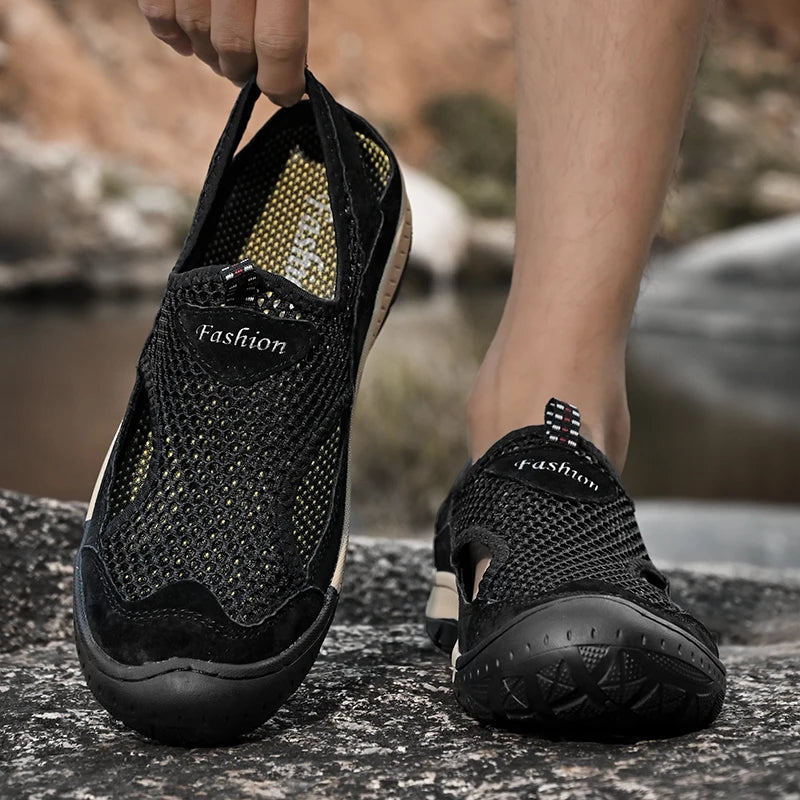 Mesh Comfort Sandals | FELDRIN