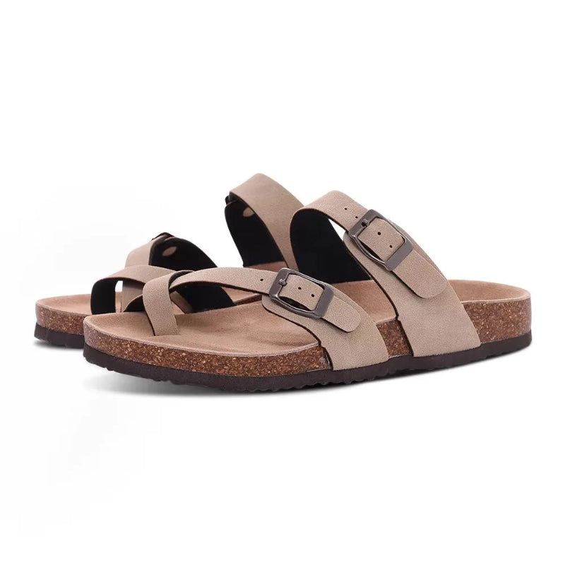 Casual Cork Slides | KYLIN
