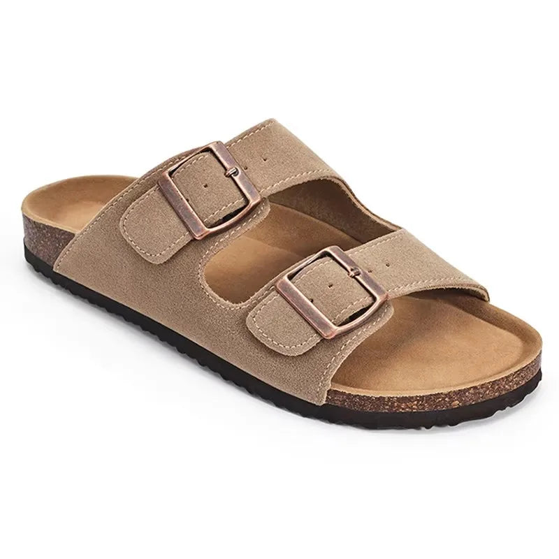 Casual Cork Slides | KYLIN