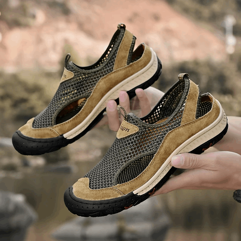 Mesh Comfort Sandals | FELDRIN