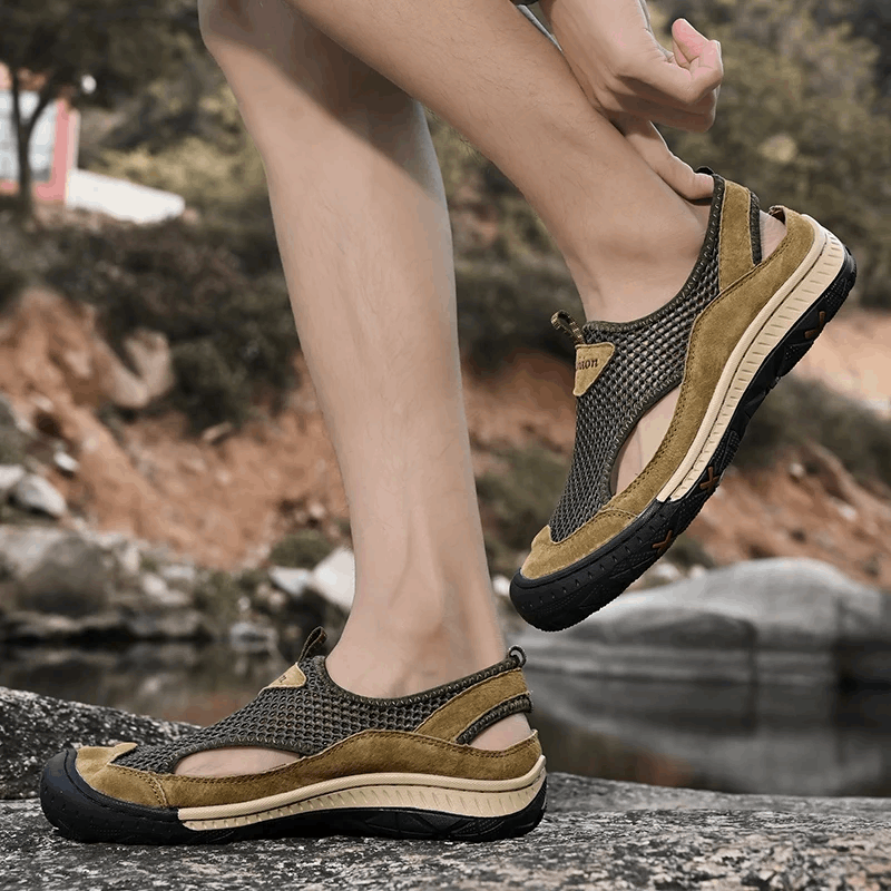 Mesh Comfort Sandals | FELDRIN