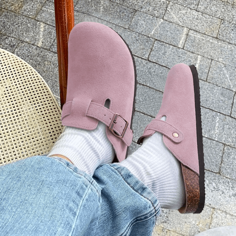 Cork Mule Sandals | DEXVIA