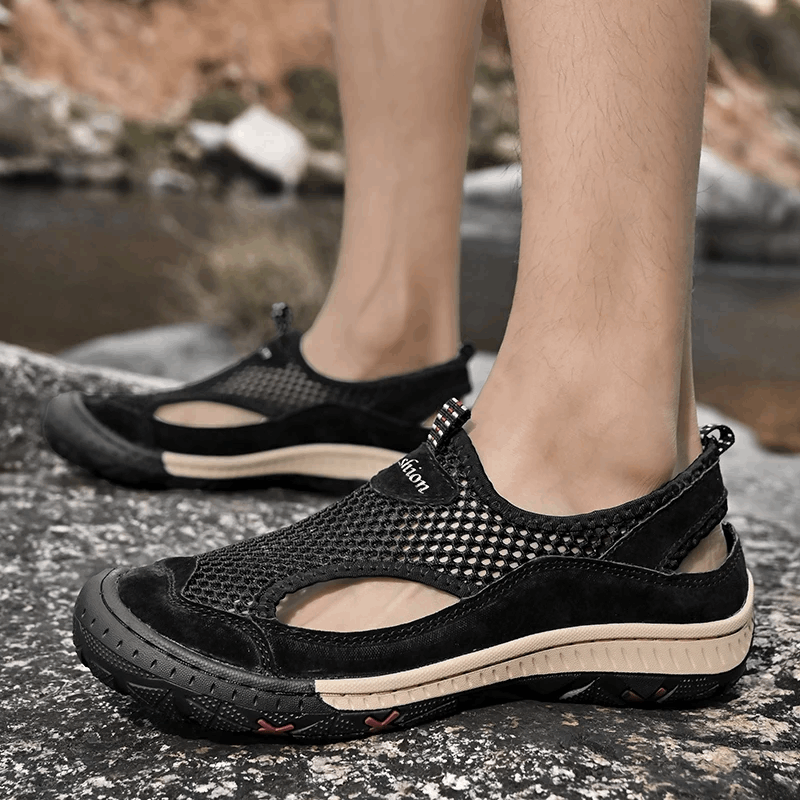 Mesh Comfort Sandals | FELDRIN