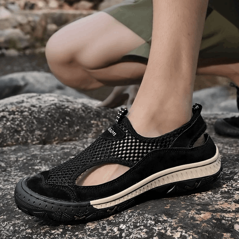 Mesh Comfort Sandals | FELDRIN