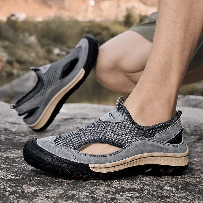 Mesh Comfort Sandals | FELDRIN