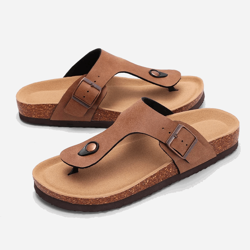 Casual Cork Slides | KYLIN
