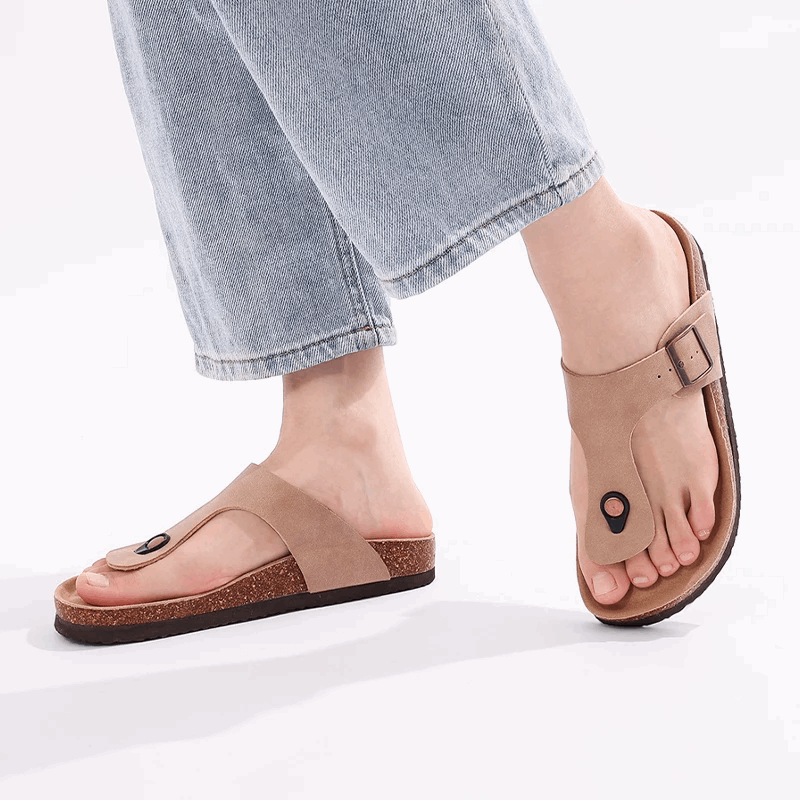 Casual Cork Slides | KYLIN