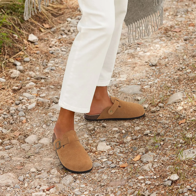Cork Mule Sandals | DEXVIA