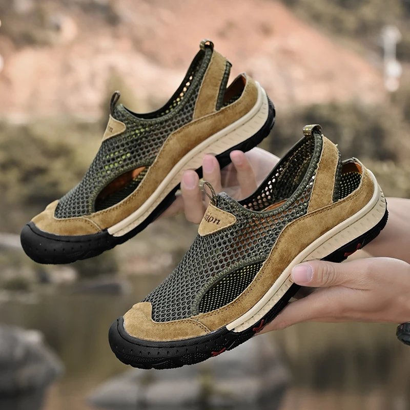 Mesh Comfort Sandals | FELDRIN